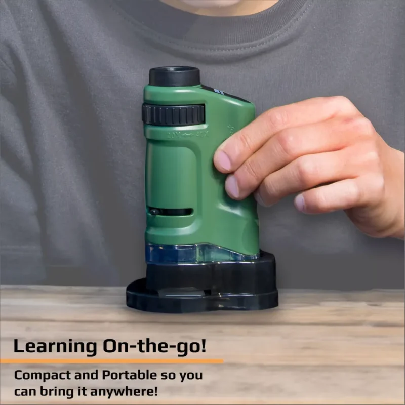 CARSON POCKET MICROSCOPE 20X-40X / ΜΙΚΡΟΣΚΟΠΙΟ ΤΣΕΠΗΣ CARSON 20X - 40X - Image 4
