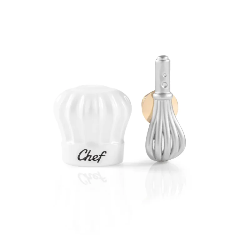 META[L]MORPHOSE FASHION PIN - SET OF 2 PINS - KITCHEN CHEF DESIGN
