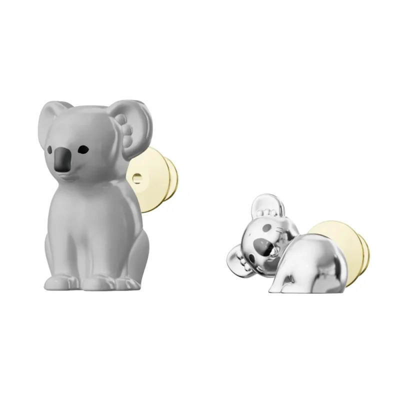 META[L]MORPHOSE FASHION PIN - SET OF 2 PINS - MAMA KOALA & BABY KOALA