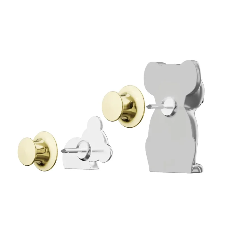 META[L]MORPHOSE FASHION PIN - SET OF 2 PINS - MAMA KOALA & BABY KOALA - Image 2